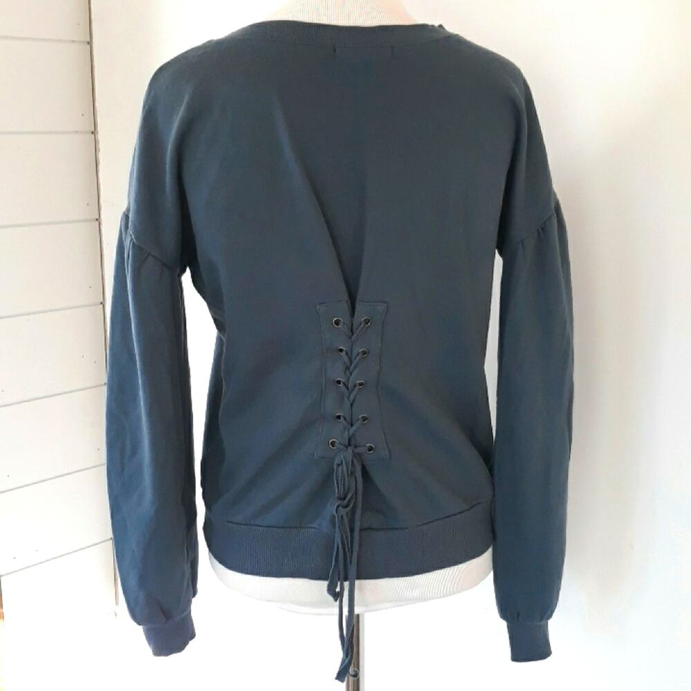 Socialite Sweater Lace up Back Corset